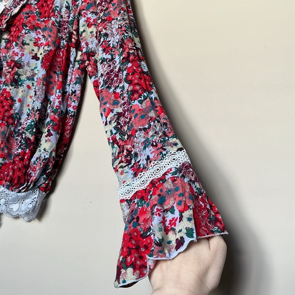 NWT FP Free People Intimately Heat Wave Bodysuit in Rose Garden | Revolve - Picture 8 of 14